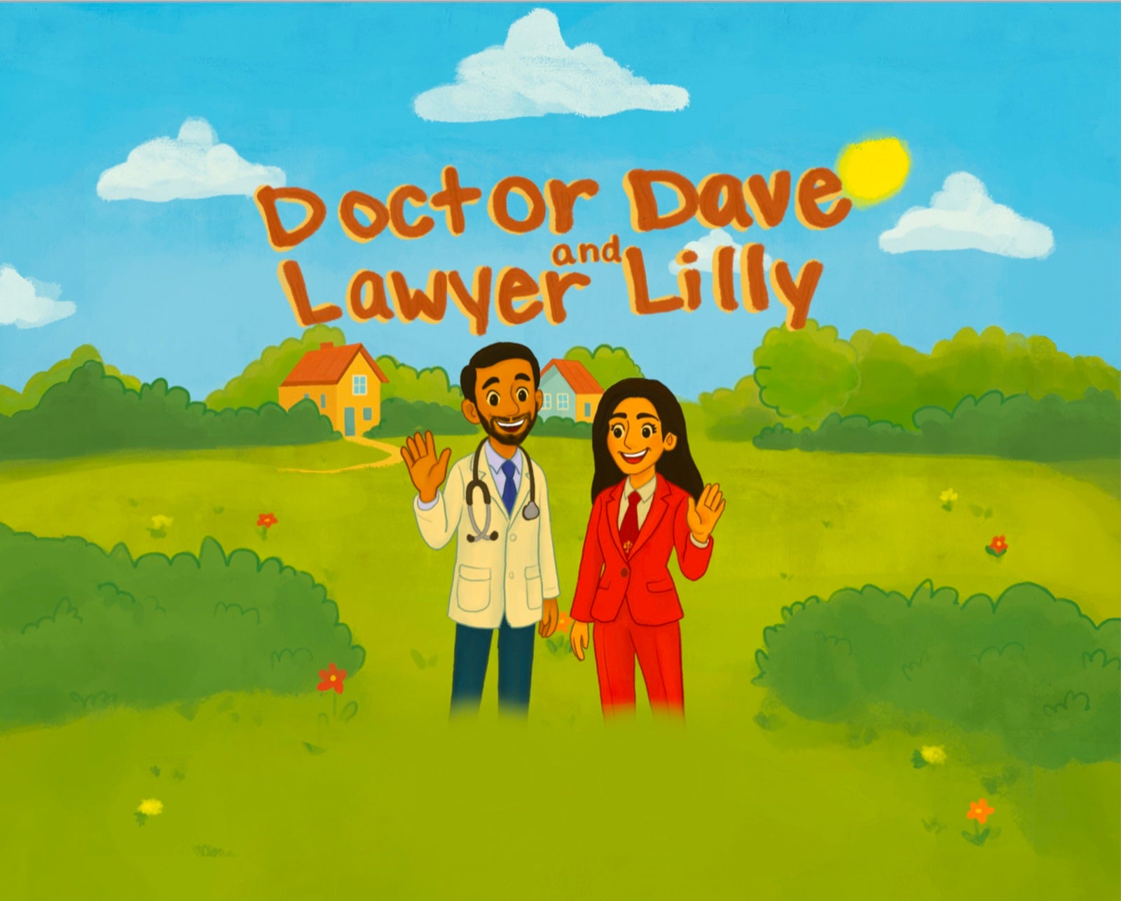 Doctor Dave and Lawyer Lilly, book cover